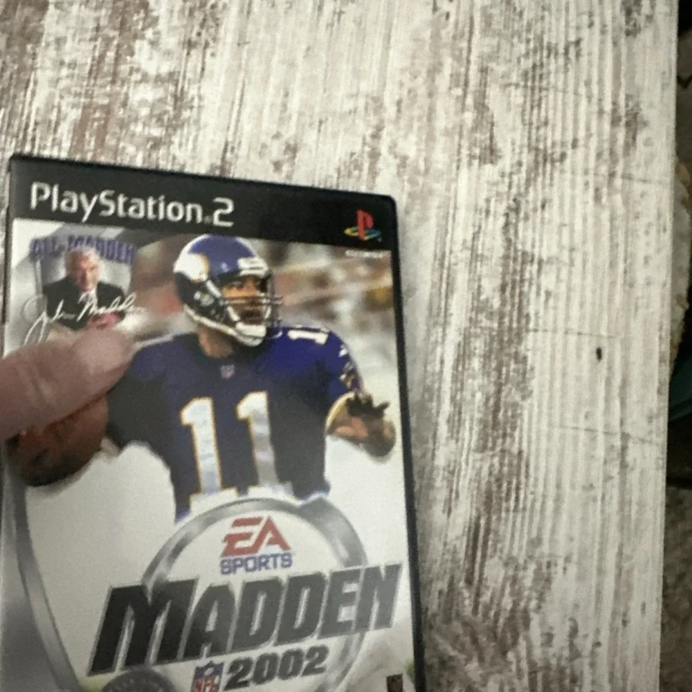 Madden NFL 2002 (PS2, 2001) PlayStation 2 With Manual